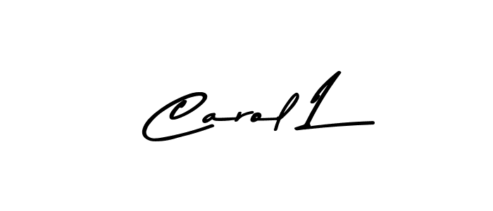 How to make Carol L signature? Asem Kandis PERSONAL USE is a professional autograph style. Create handwritten signature for Carol L name. Carol L signature style 9 images and pictures png