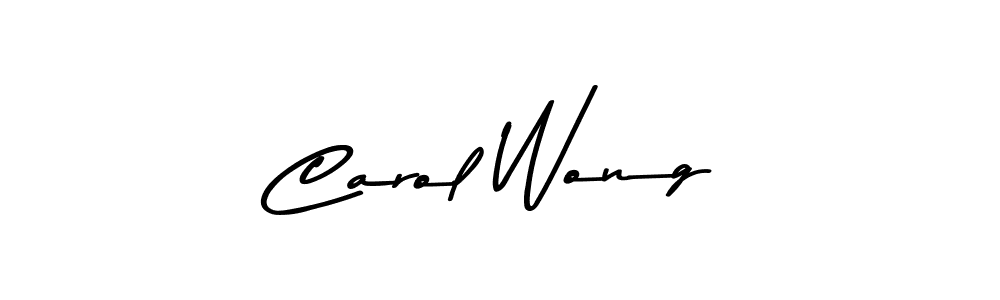 You should practise on your own different ways (Asem Kandis PERSONAL USE) to write your name (Carol Wong) in signature. don't let someone else do it for you. Carol Wong signature style 9 images and pictures png