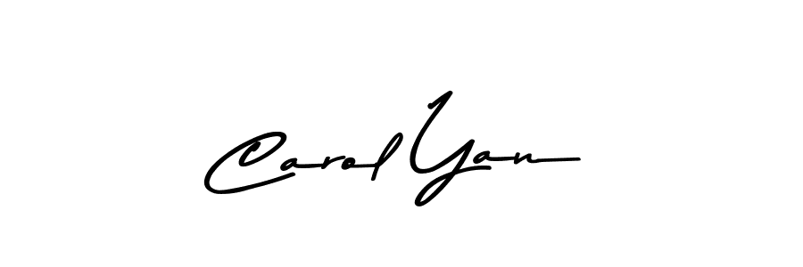 Similarly Asem Kandis PERSONAL USE is the best handwritten signature design. Signature creator online .You can use it as an online autograph creator for name Carol Yan. Carol Yan signature style 9 images and pictures png