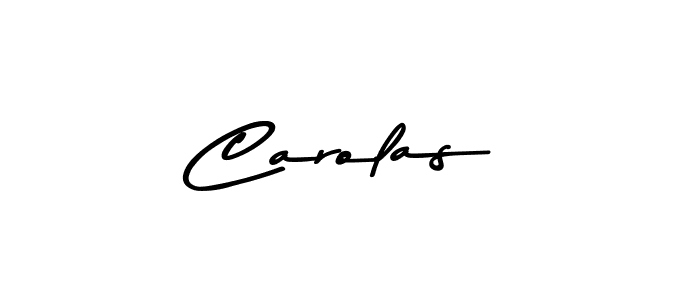 Also we have Carolas name is the best signature style. Create professional handwritten signature collection using Asem Kandis PERSONAL USE autograph style. Carolas signature style 9 images and pictures png