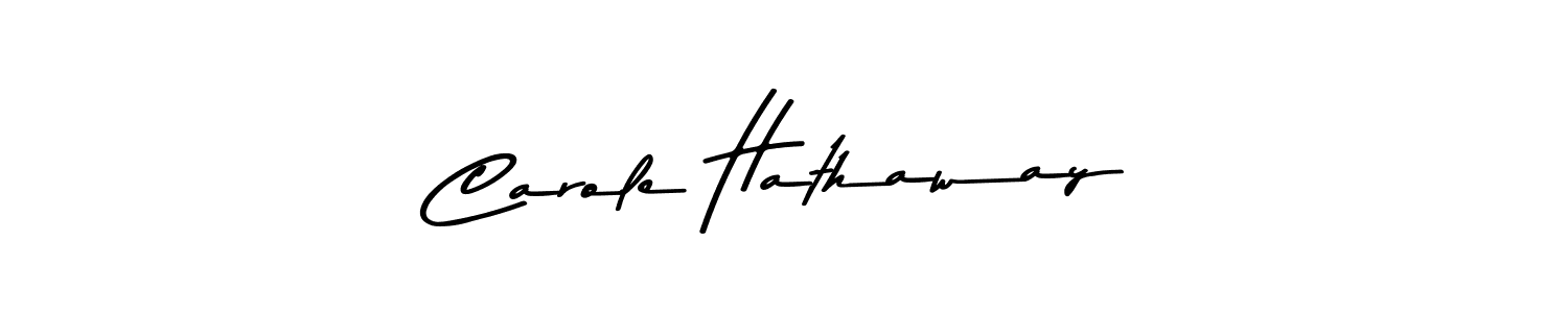 The best way (Asem Kandis PERSONAL USE) to make a short signature is to pick only two or three words in your name. The name Carole Hathaway include a total of six letters. For converting this name. Carole Hathaway signature style 9 images and pictures png