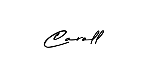 The best way (Asem Kandis PERSONAL USE) to make a short signature is to pick only two or three words in your name. The name Caroll include a total of six letters. For converting this name. Caroll signature style 9 images and pictures png