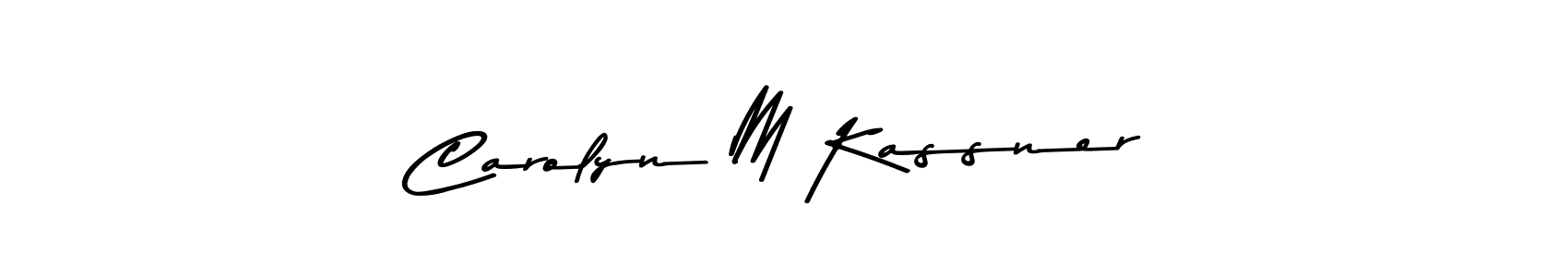 Similarly Asem Kandis PERSONAL USE is the best handwritten signature design. Signature creator online .You can use it as an online autograph creator for name Carolyn M Kassner. Carolyn M Kassner signature style 9 images and pictures png