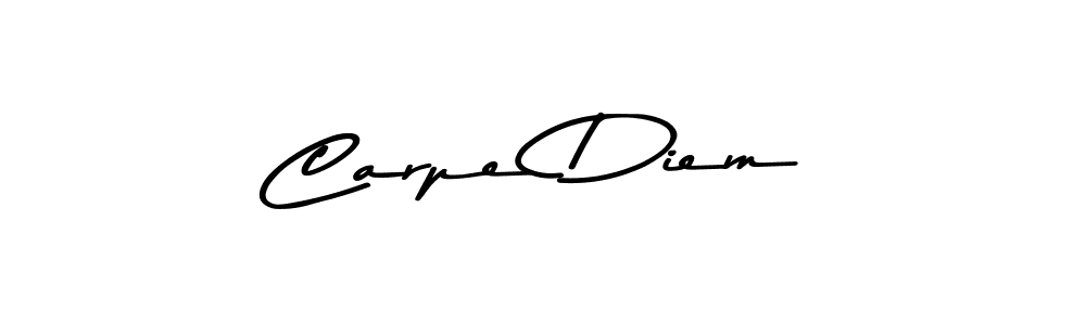 Carpe Diem stylish signature style. Best Handwritten Sign (Asem Kandis PERSONAL USE) for my name. Handwritten Signature Collection Ideas for my name Carpe Diem. Carpe Diem signature style 9 images and pictures png