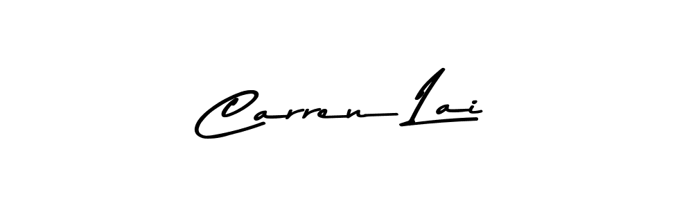 It looks lik you need a new signature style for name Carren Lai. Design unique handwritten (Asem Kandis PERSONAL USE) signature with our free signature maker in just a few clicks. Carren Lai signature style 9 images and pictures png