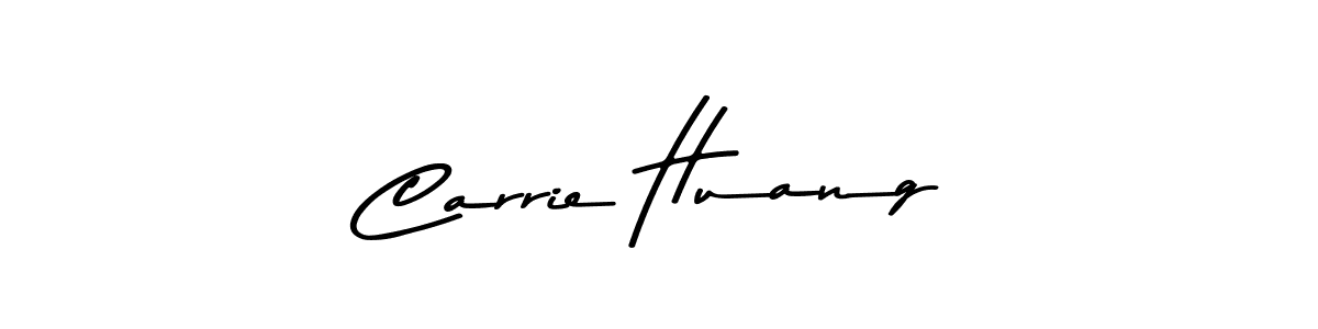 Carrie Huang stylish signature style. Best Handwritten Sign (Asem Kandis PERSONAL USE) for my name. Handwritten Signature Collection Ideas for my name Carrie Huang. Carrie Huang signature style 9 images and pictures png