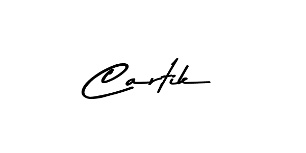 Cartik stylish signature style. Best Handwritten Sign (Asem Kandis PERSONAL USE) for my name. Handwritten Signature Collection Ideas for my name Cartik. Cartik signature style 9 images and pictures png