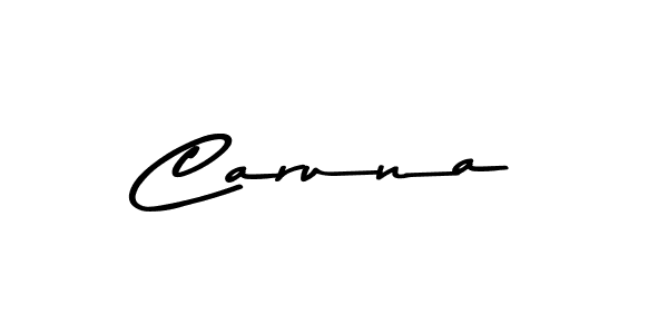 You should practise on your own different ways (Asem Kandis PERSONAL USE) to write your name (Caruna) in signature. don't let someone else do it for you. Caruna signature style 9 images and pictures png