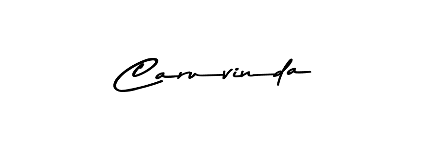 Use a signature maker to create a handwritten signature online. With this signature software, you can design (Asem Kandis PERSONAL USE) your own signature for name Caruvinda. Caruvinda signature style 9 images and pictures png