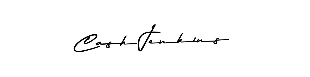 Make a beautiful signature design for name Cash Jenkins. With this signature (Asem Kandis PERSONAL USE) style, you can create a handwritten signature for free. Cash Jenkins signature style 9 images and pictures png