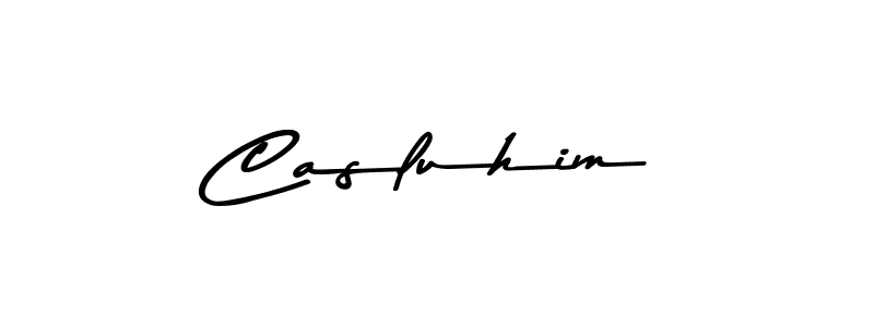 How to make Casluhim signature? Asem Kandis PERSONAL USE is a professional autograph style. Create handwritten signature for Casluhim name. Casluhim signature style 9 images and pictures png