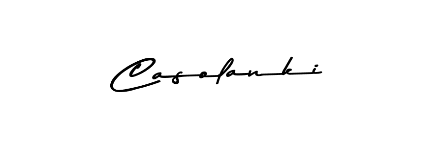 Use a signature maker to create a handwritten signature online. With this signature software, you can design (Asem Kandis PERSONAL USE) your own signature for name Casolanki. Casolanki signature style 9 images and pictures png