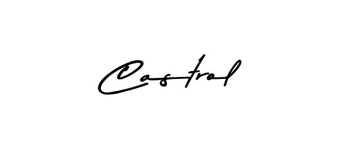 Design your own signature with our free online signature maker. With this signature software, you can create a handwritten (Asem Kandis PERSONAL USE) signature for name Castrol. Castrol signature style 9 images and pictures png