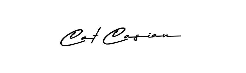 Asem Kandis PERSONAL USE is a professional signature style that is perfect for those who want to add a touch of class to their signature. It is also a great choice for those who want to make their signature more unique. Get Cat Casian name to fancy signature for free. Cat Casian signature style 9 images and pictures png