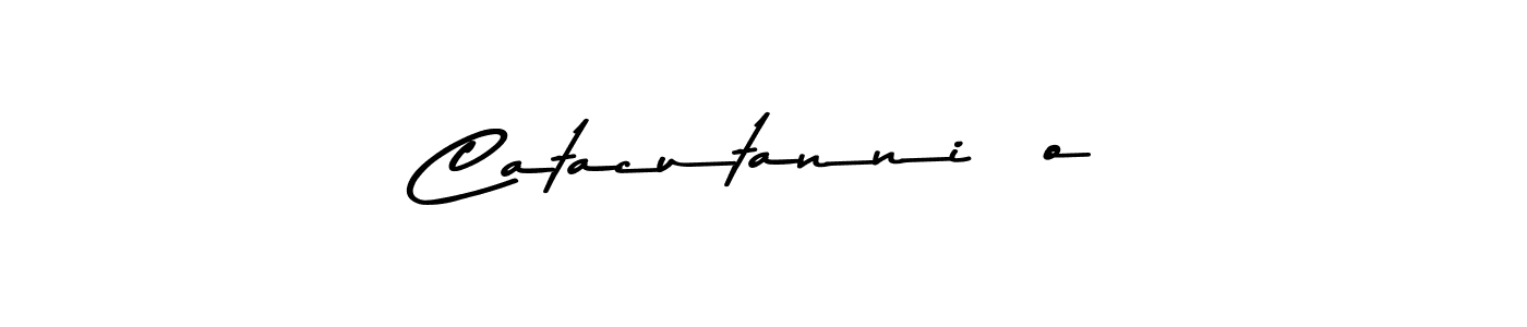 How to make Catacutanniño signature? Asem Kandis PERSONAL USE is a professional autograph style. Create handwritten signature for Catacutanniño name. Catacutanniño signature style 9 images and pictures png