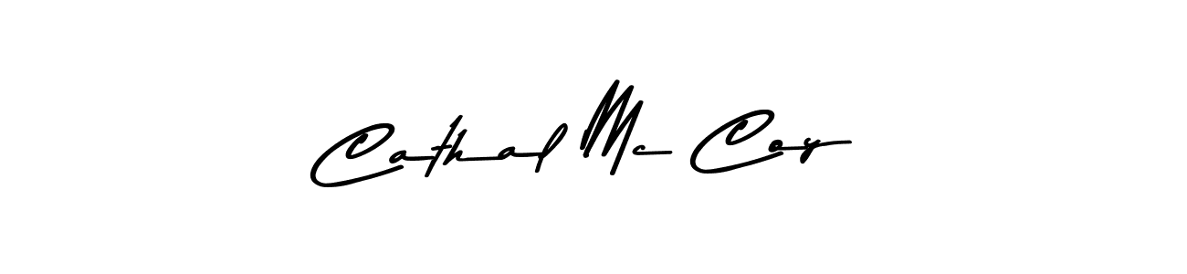 Design your own signature with our free online signature maker. With this signature software, you can create a handwritten (Asem Kandis PERSONAL USE) signature for name Cathal Mc Coy. Cathal Mc Coy signature style 9 images and pictures png