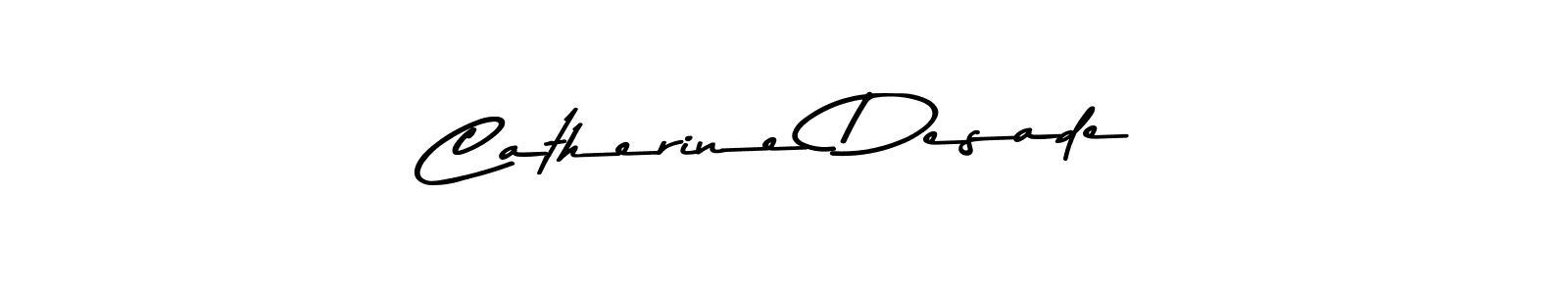 Similarly Asem Kandis PERSONAL USE is the best handwritten signature design. Signature creator online .You can use it as an online autograph creator for name Catherine Desade. Catherine Desade signature style 9 images and pictures png