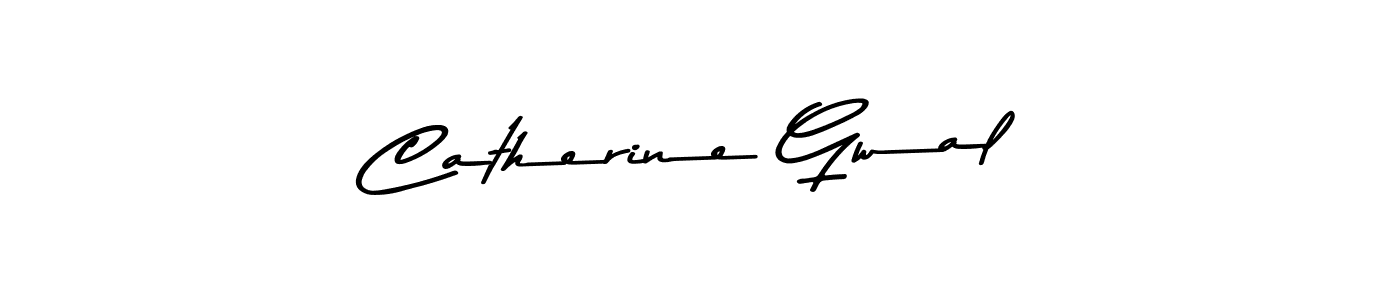 Design your own signature with our free online signature maker. With this signature software, you can create a handwritten (Asem Kandis PERSONAL USE) signature for name Catherine Gwal. Catherine Gwal signature style 9 images and pictures png