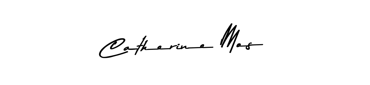 Make a beautiful signature design for name Catherine Mos. With this signature (Asem Kandis PERSONAL USE) style, you can create a handwritten signature for free. Catherine Mos signature style 9 images and pictures png