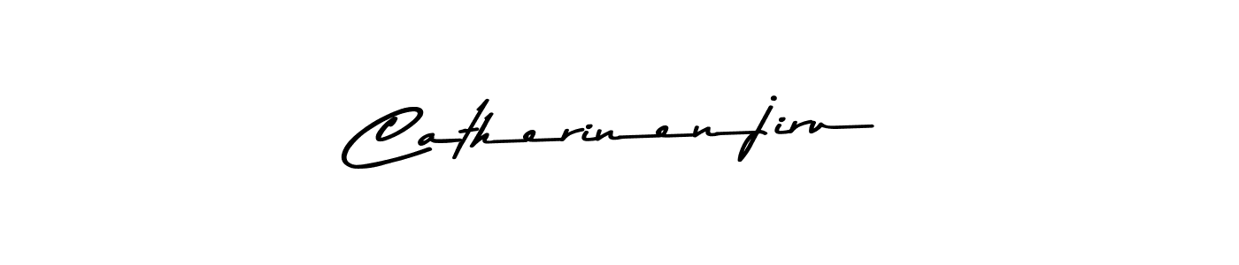 Make a beautiful signature design for name Catherinenjiru. With this signature (Asem Kandis PERSONAL USE) style, you can create a handwritten signature for free. Catherinenjiru signature style 9 images and pictures png