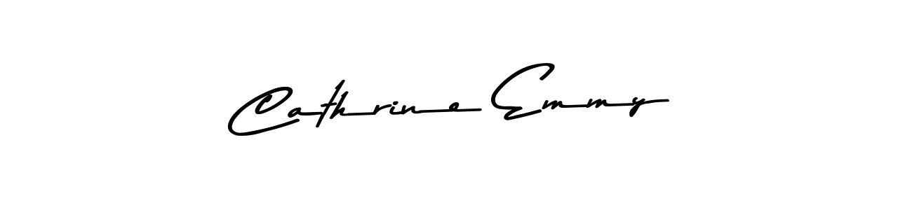 Use a signature maker to create a handwritten signature online. With this signature software, you can design (Asem Kandis PERSONAL USE) your own signature for name Cathrine Emmy. Cathrine Emmy signature style 9 images and pictures png