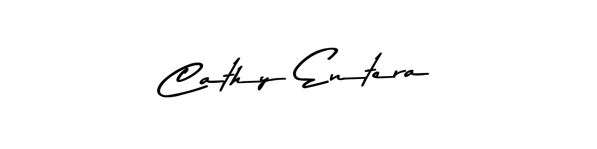 Also You can easily find your signature by using the search form. We will create Cathy Entera name handwritten signature images for you free of cost using Asem Kandis PERSONAL USE sign style. Cathy Entera signature style 9 images and pictures png