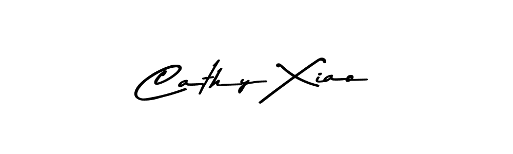 You should practise on your own different ways (Asem Kandis PERSONAL USE) to write your name (Cathy Xiao) in signature. don't let someone else do it for you. Cathy Xiao signature style 9 images and pictures png