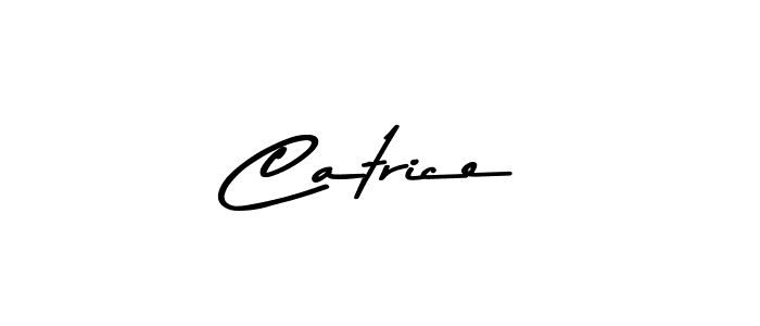 Design your own signature with our free online signature maker. With this signature software, you can create a handwritten (Asem Kandis PERSONAL USE) signature for name Catrice. Catrice signature style 9 images and pictures png