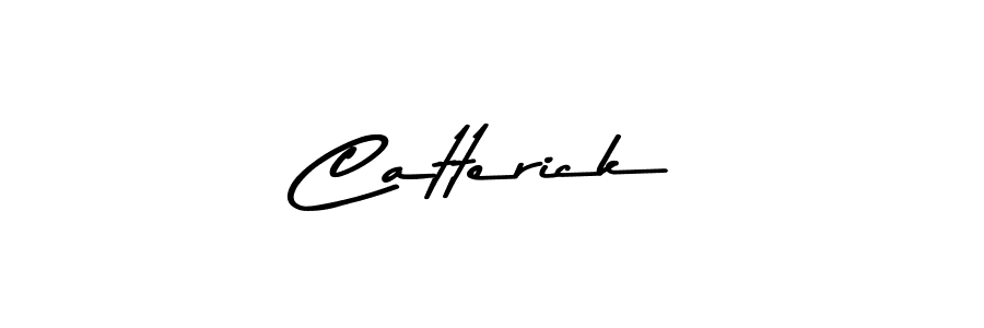 Create a beautiful signature design for name Catterick. With this signature (Asem Kandis PERSONAL USE) fonts, you can make a handwritten signature for free. Catterick signature style 9 images and pictures png