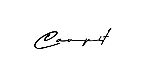 Use a signature maker to create a handwritten signature online. With this signature software, you can design (Asem Kandis PERSONAL USE) your own signature for name Caupit. Caupit signature style 9 images and pictures png