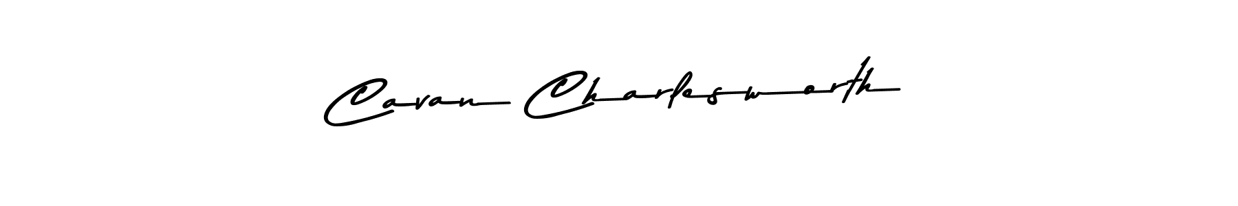 Cavan Charlesworth stylish signature style. Best Handwritten Sign (Asem Kandis PERSONAL USE) for my name. Handwritten Signature Collection Ideas for my name Cavan Charlesworth. Cavan Charlesworth signature style 9 images and pictures png