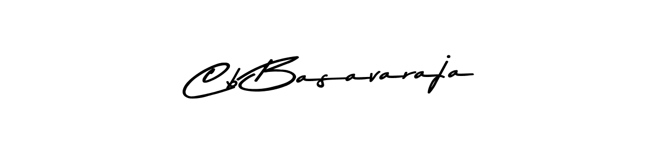 Design your own signature with our free online signature maker. With this signature software, you can create a handwritten (Asem Kandis PERSONAL USE) signature for name Cb Basavaraja. Cb Basavaraja signature style 9 images and pictures png