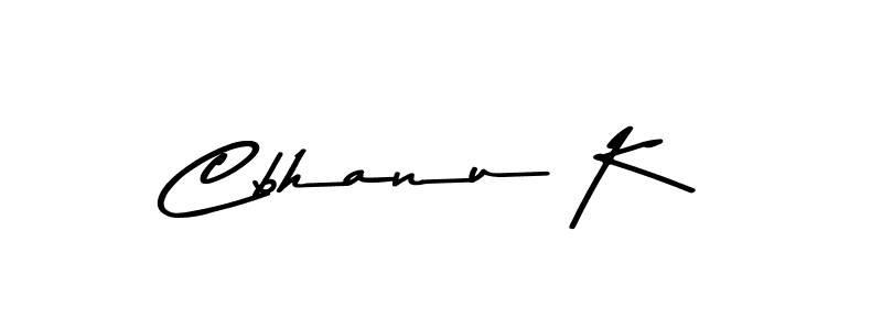 Cbhanu K stylish signature style. Best Handwritten Sign (Asem Kandis PERSONAL USE) for my name. Handwritten Signature Collection Ideas for my name Cbhanu K. Cbhanu K signature style 9 images and pictures png