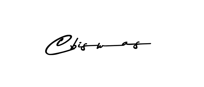 Create a beautiful signature design for name Cbiswas. With this signature (Asem Kandis PERSONAL USE) fonts, you can make a handwritten signature for free. Cbiswas signature style 9 images and pictures png