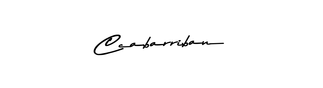 How to make Ccabarriban signature? Asem Kandis PERSONAL USE is a professional autograph style. Create handwritten signature for Ccabarriban name. Ccabarriban signature style 9 images and pictures png