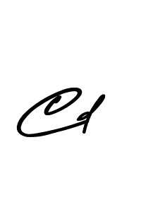 Make a beautiful signature design for name Cd. With this signature (Asem Kandis PERSONAL USE) style, you can create a handwritten signature for free. Cd signature style 9 images and pictures png