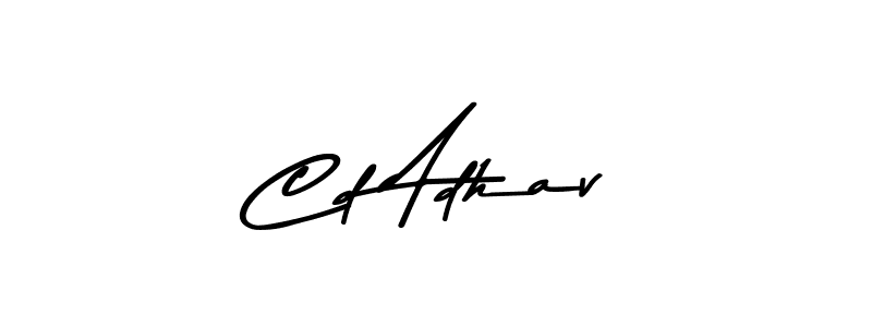 Cd Adhav stylish signature style. Best Handwritten Sign (Asem Kandis PERSONAL USE) for my name. Handwritten Signature Collection Ideas for my name Cd Adhav. Cd Adhav signature style 9 images and pictures png