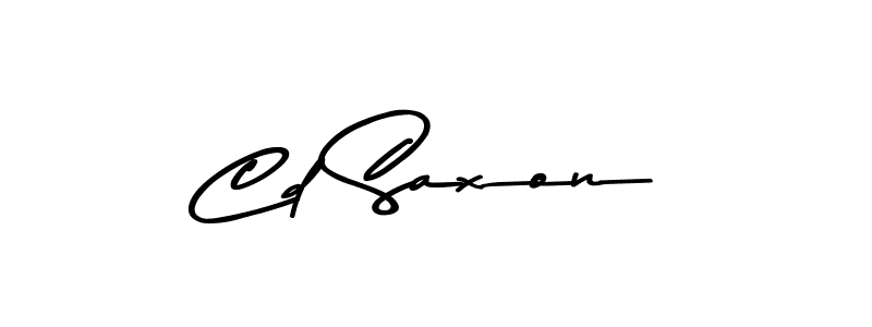 You should practise on your own different ways (Asem Kandis PERSONAL USE) to write your name (Cd Saxon) in signature. don't let someone else do it for you. Cd Saxon signature style 9 images and pictures png