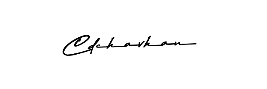 Use a signature maker to create a handwritten signature online. With this signature software, you can design (Asem Kandis PERSONAL USE) your own signature for name Cdchavhan. Cdchavhan signature style 9 images and pictures png