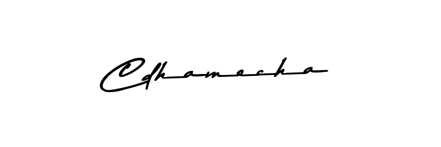 Similarly Asem Kandis PERSONAL USE is the best handwritten signature design. Signature creator online .You can use it as an online autograph creator for name Cdhamecha. Cdhamecha signature style 9 images and pictures png