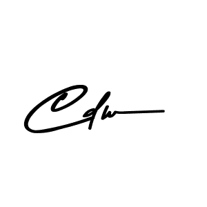 This is the best signature style for the Cdw name. Also you like these signature font (Asem Kandis PERSONAL USE). Mix name signature. Cdw signature style 9 images and pictures png