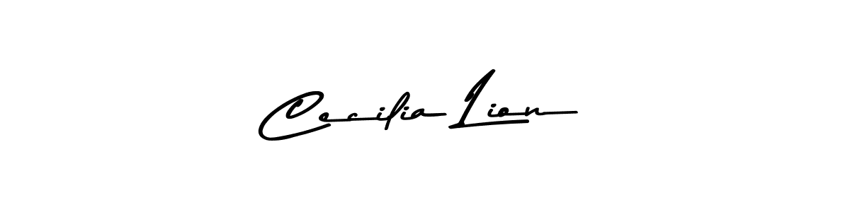 Make a short Cecilia Lion signature style. Manage your documents anywhere anytime using Asem Kandis PERSONAL USE. Create and add eSignatures, submit forms, share and send files easily. Cecilia Lion signature style 9 images and pictures png