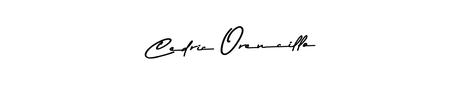 Also we have Cedric Orencillo name is the best signature style. Create professional handwritten signature collection using Asem Kandis PERSONAL USE autograph style. Cedric Orencillo signature style 9 images and pictures png