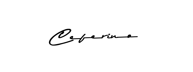 Ceferino stylish signature style. Best Handwritten Sign (Asem Kandis PERSONAL USE) for my name. Handwritten Signature Collection Ideas for my name Ceferino. Ceferino signature style 9 images and pictures png