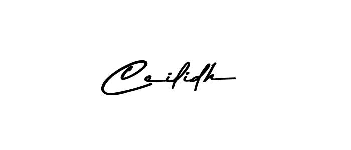 Use a signature maker to create a handwritten signature online. With this signature software, you can design (Asem Kandis PERSONAL USE) your own signature for name Ceilidh. Ceilidh signature style 9 images and pictures png