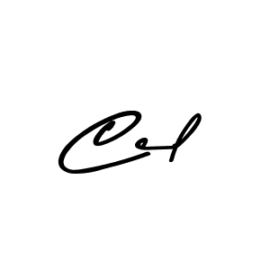 Make a beautiful signature design for name Cel. With this signature (Asem Kandis PERSONAL USE) style, you can create a handwritten signature for free. Cel signature style 9 images and pictures png