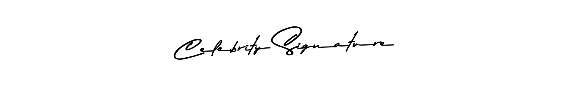 This is the best signature style for the Celebrity Signature name. Also you like these signature font (Asem Kandis PERSONAL USE). Mix name signature. Celebrity Signature signature style 9 images and pictures png