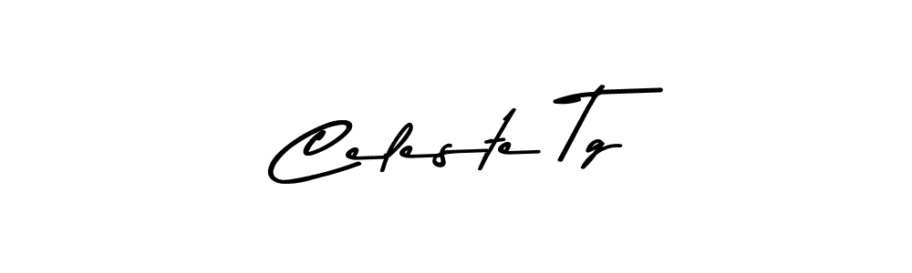This is the best signature style for the Celeste Tg name. Also you like these signature font (Asem Kandis PERSONAL USE). Mix name signature. Celeste Tg signature style 9 images and pictures png
