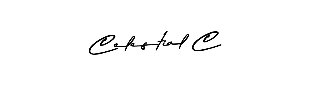 Design your own signature with our free online signature maker. With this signature software, you can create a handwritten (Asem Kandis PERSONAL USE) signature for name Celestial C. Celestial C signature style 9 images and pictures png