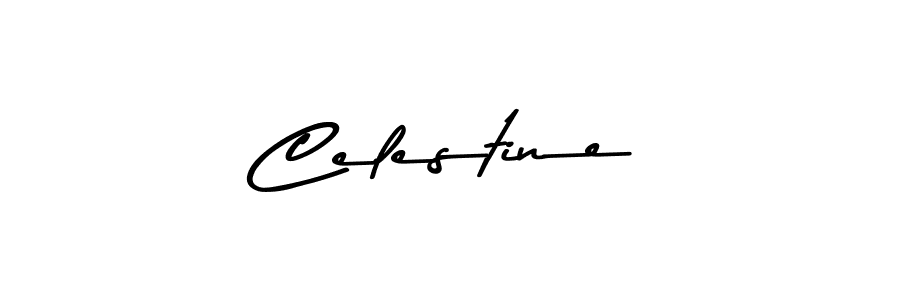 Use a signature maker to create a handwritten signature online. With this signature software, you can design (Asem Kandis PERSONAL USE) your own signature for name Celestine. Celestine signature style 9 images and pictures png